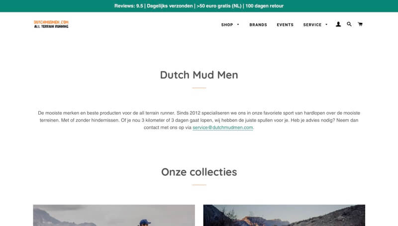 Dutch Mud Men website