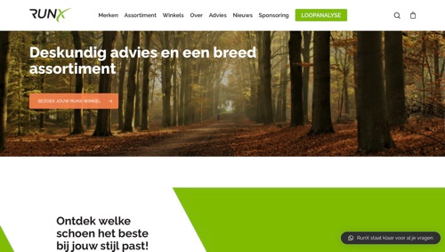 runx.nl website