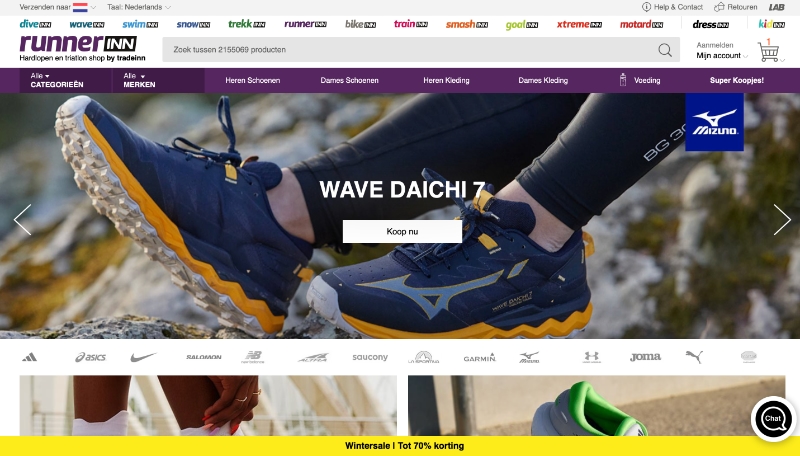 RunnerInn website