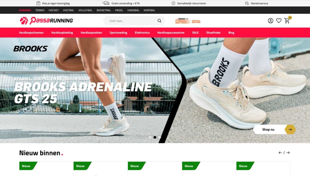 de PassaRunning website